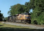 UP 2566 leads NS train 350 past the CSX S 165 milepost